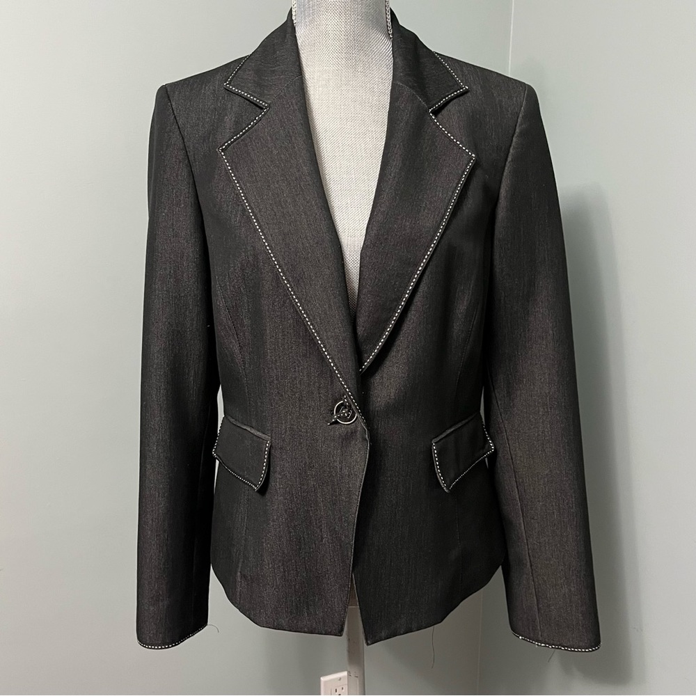 NINE WEST SUIT Blazer office wear long sleeve women’s size 10 business casual
